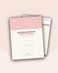 Pet Wellness Planner & Record Keeper (Printable Digital Download)
